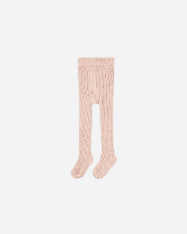Quincy Mae Tights || Dusty Rose