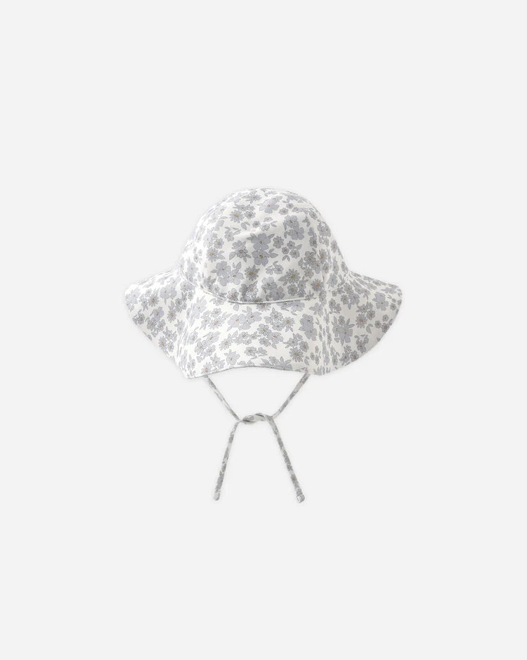 Quincy Mae Sun Hat || Blue Floral