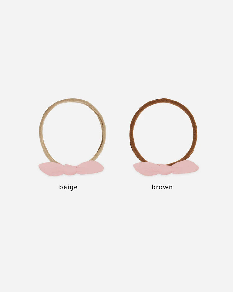 Quincy Mae Little Knot Headband || Mauve