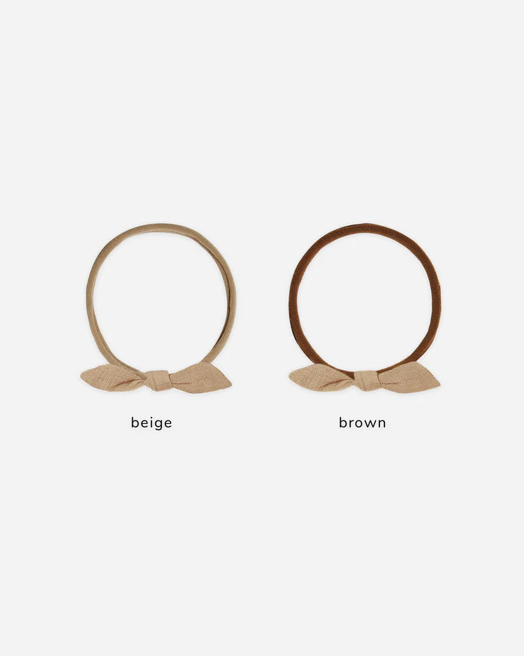 Quincy Mae Little Knot Headband || Golden