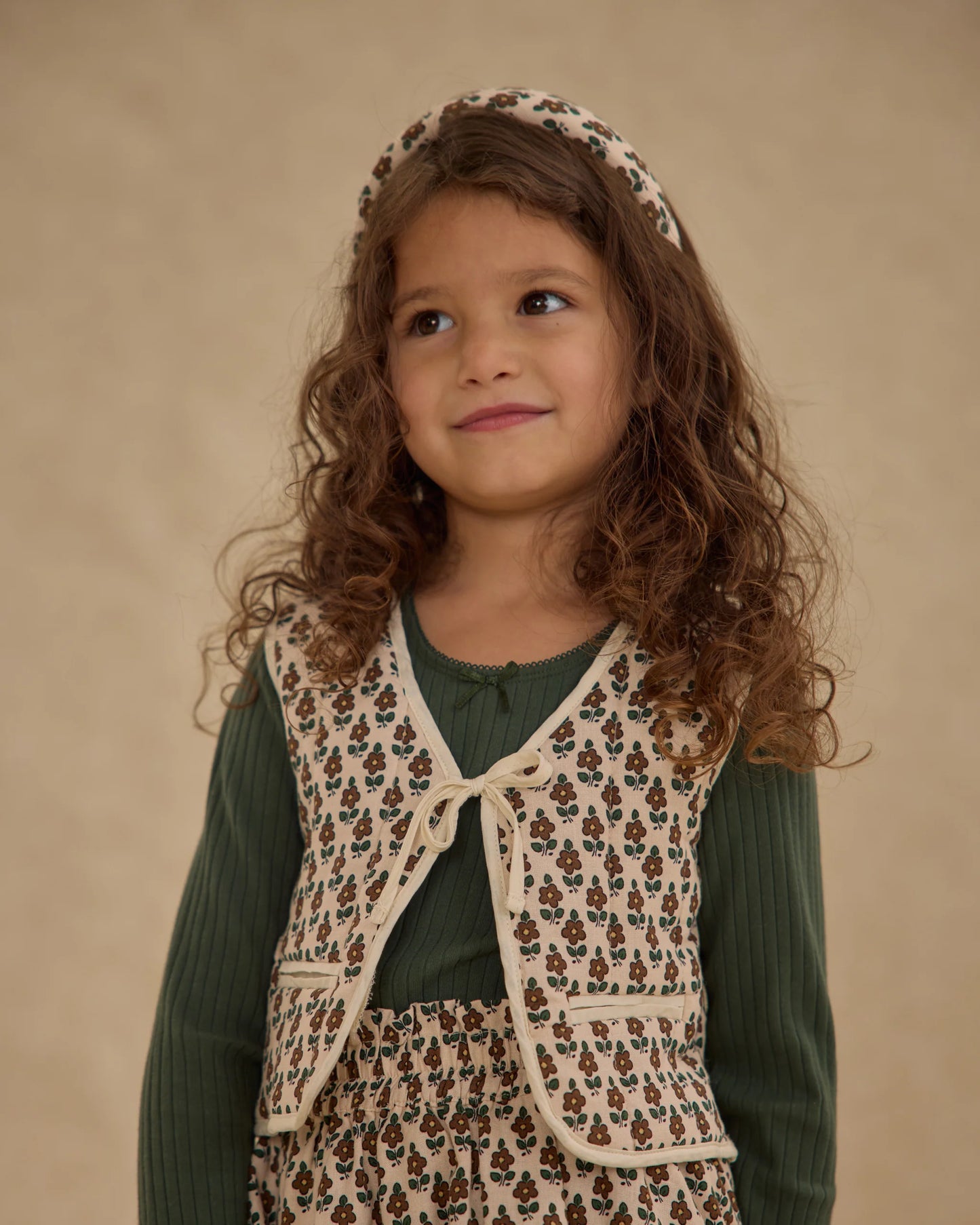 PRE-ORDER Rylee + Cru Padded Headband || Harvest Floral