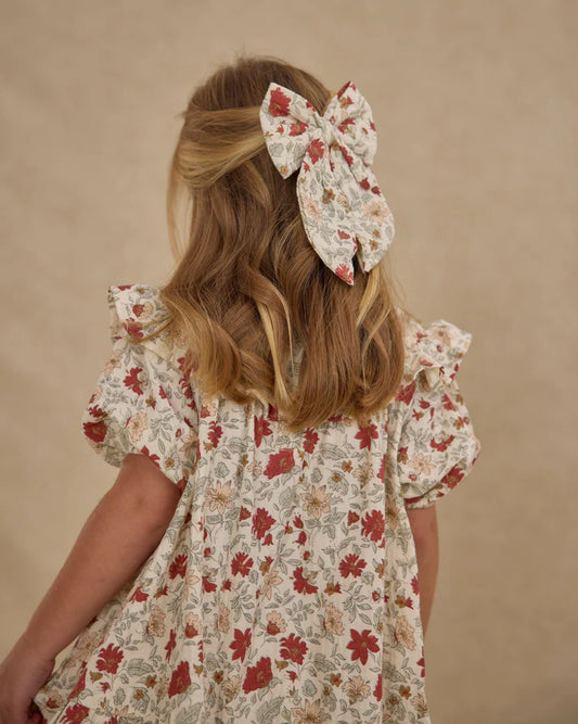 PRE-ORDER Rylee + Cru Oversized Bow || Holiday Floral