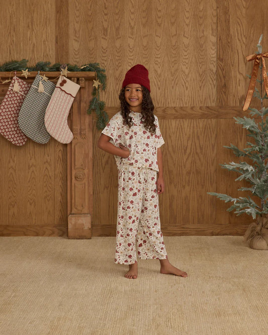 Rylee + Cru Ruthie Set || Holiday Floral