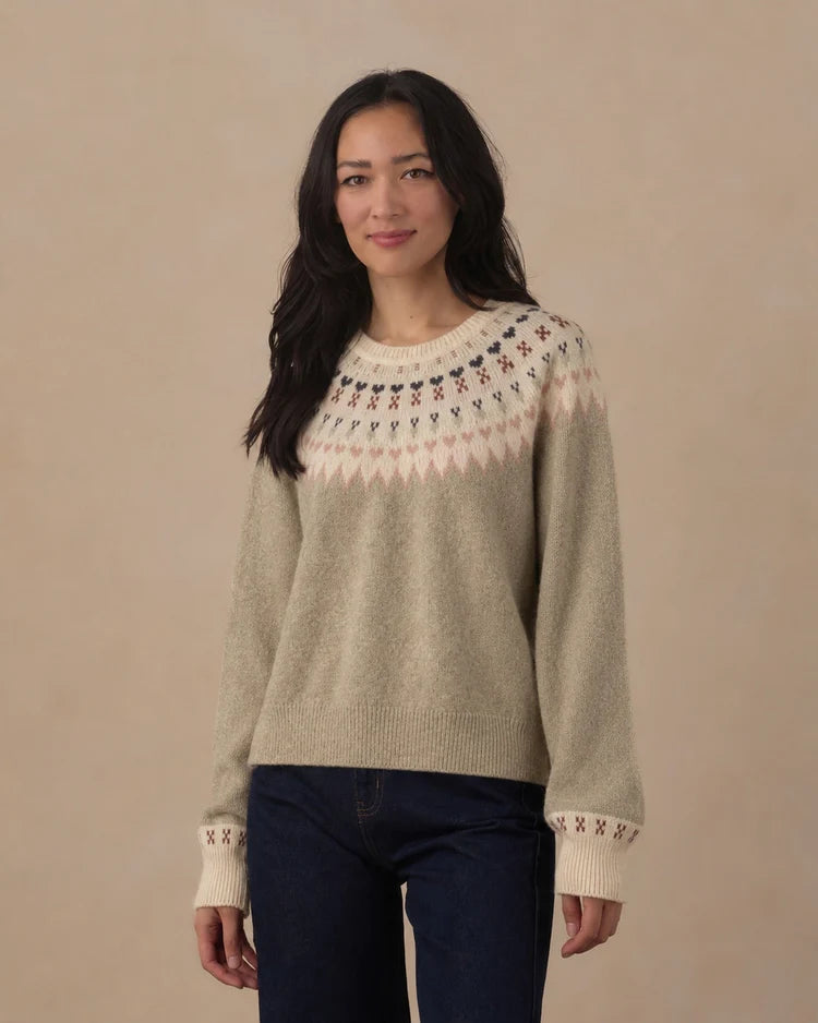 Rylee + Cru Fair Isle Sweater