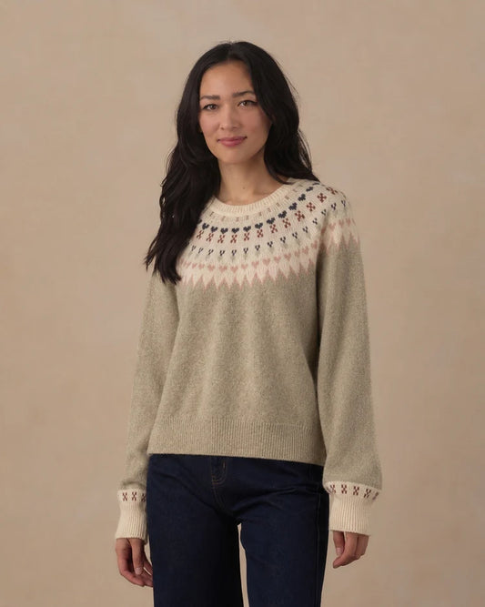 Rylee + Cru Fair Isle Sweater