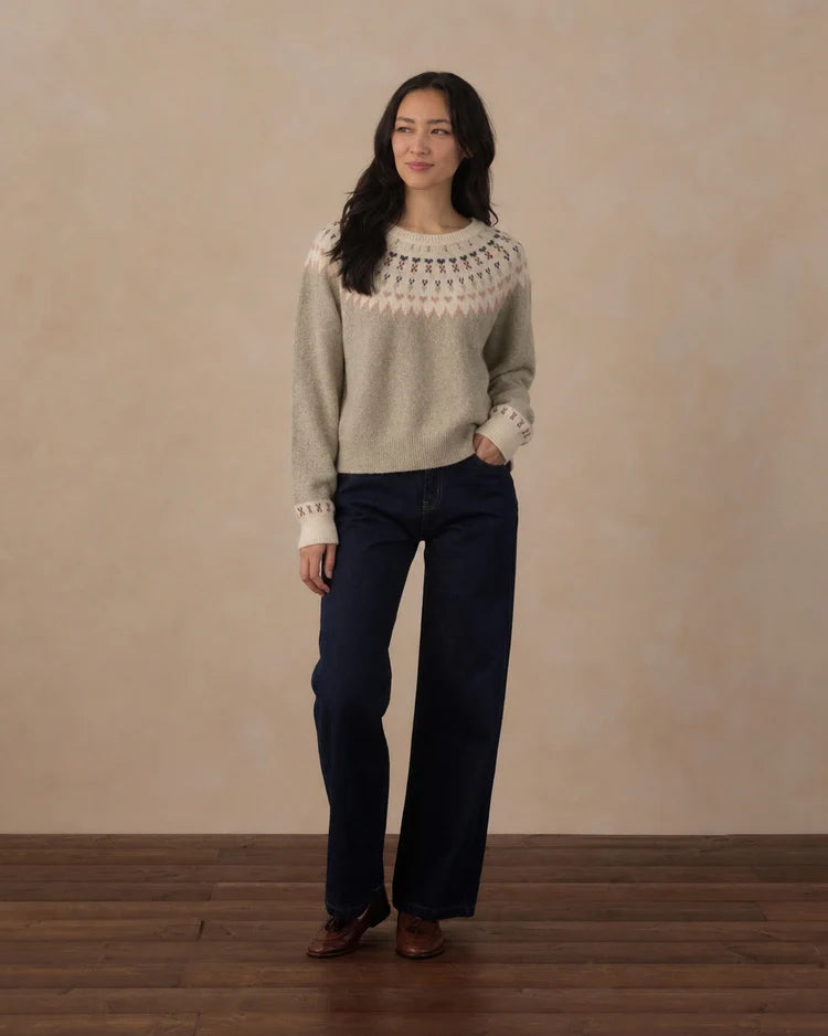 Rylee + Cru Fair Isle Sweater