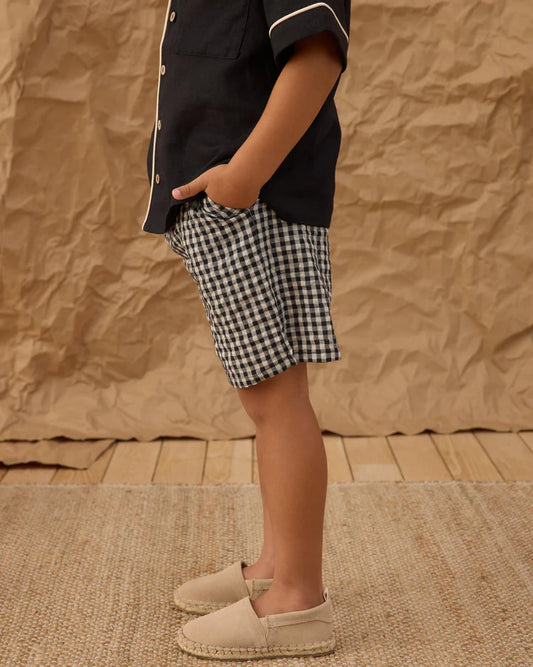 Rylee + Cru Perry Short || Black Check