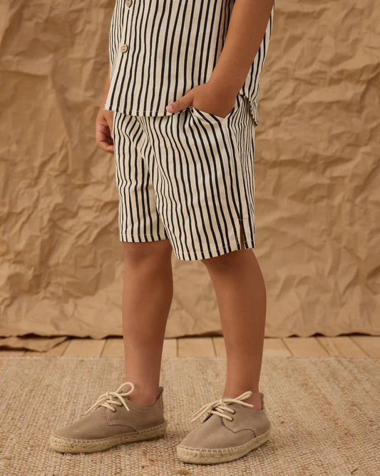 Rylee + Cru Perry Short || Wavy Stripe