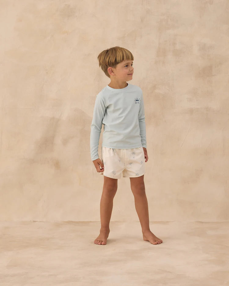 PRE-ORDER Rylee + Cru Long Sleeve Rashguard || Seafoam