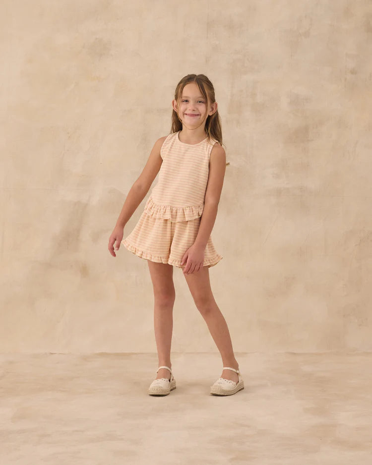 Rylee + Cru Faye Set || Pink Stripe