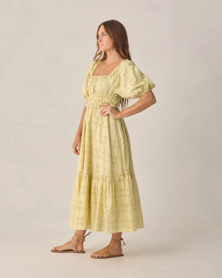 Rylee + Cru Tenley Dress || Citron