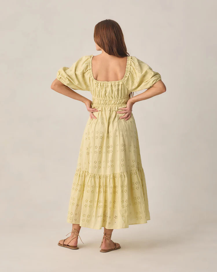 Rylee + Cru Tenley Dress || Citron