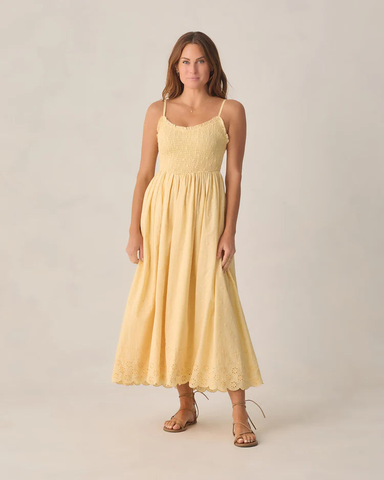 Rylee + Cru Chrissy Dress || Lemon