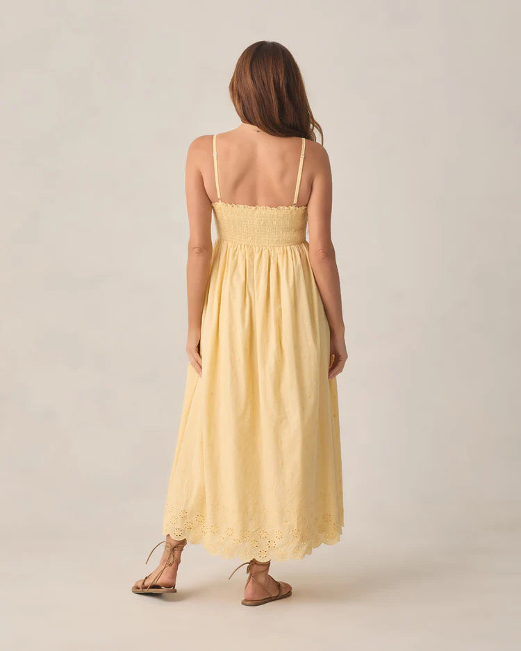 Rylee + Cru Chrissy Dress || Lemon