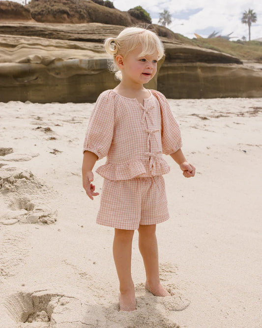 Rylee + Cru Kids Juniper Set || Petal Gingham