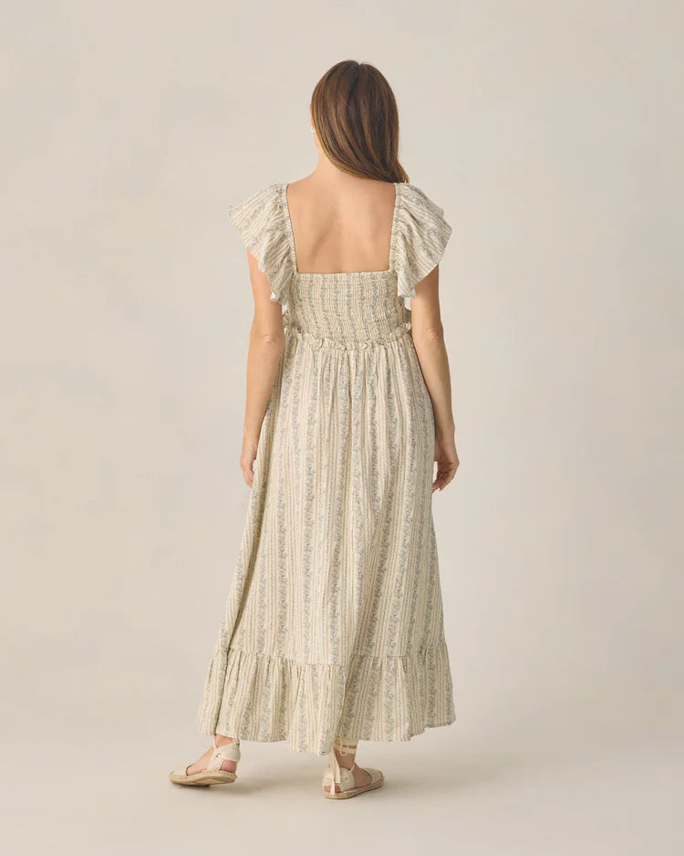 PRE-ORDER Rylee + Cru Women's Francesca Dress || Blue Floral