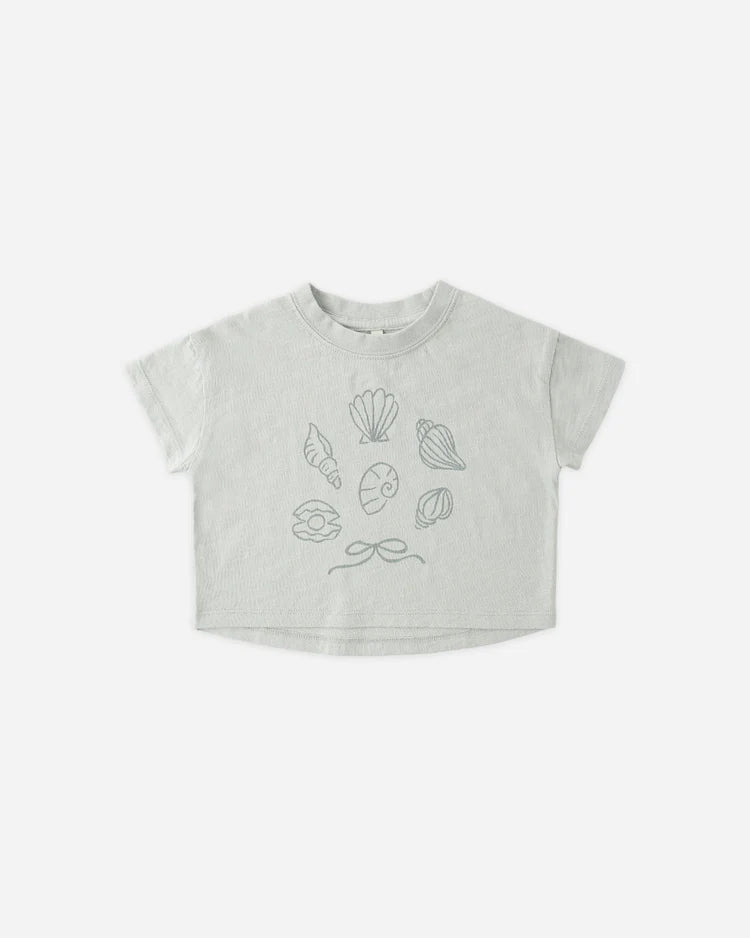 PRE-ORDER Rylee + Cru Boxy Tee || Seashells
