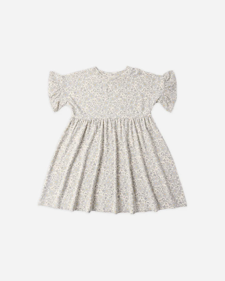 Rylee + Cru Babydoll Dress || Blue Meadow