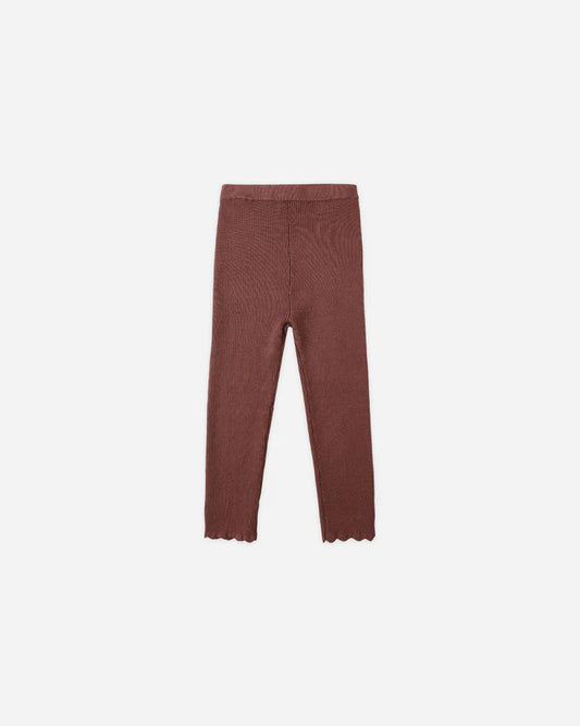 Rylee + Cru Legging || Burgundy