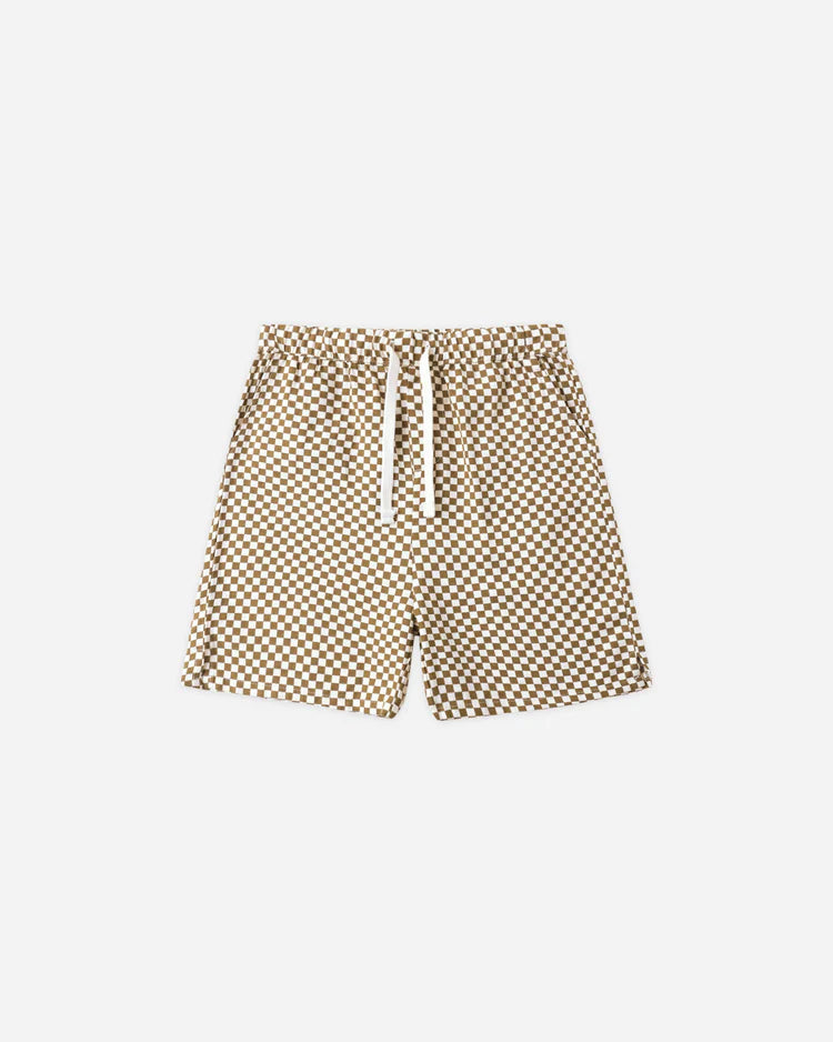 *PRE-ORDER* Rylee + Cru Perry Short || Ocre Check