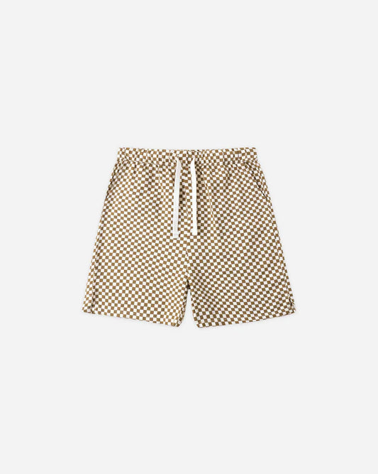 *PRE-ORDER* Rylee + Cru Perry Short || Ocre Check