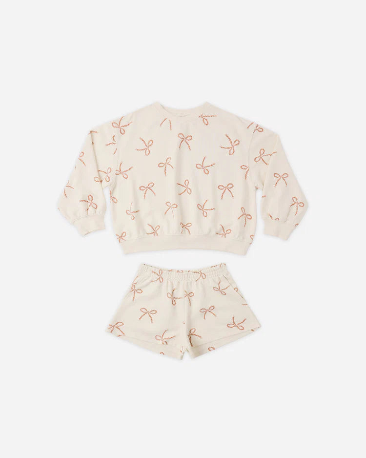 Rylee + Cru Summer Terry Set || Sailor Bows