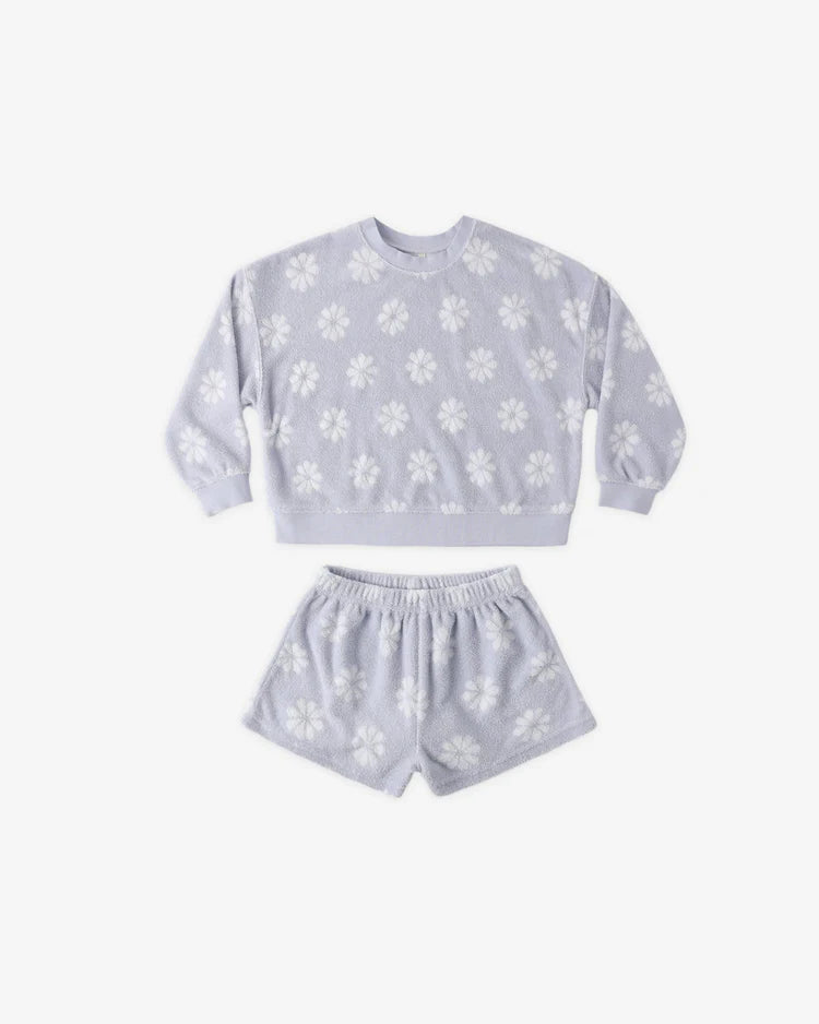Rylee + Cru Karli Set || Periwinkle Daisy