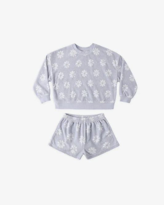 *PRE-ORDER* Rylee + Cru Karli Set || Periwinkle Daisy