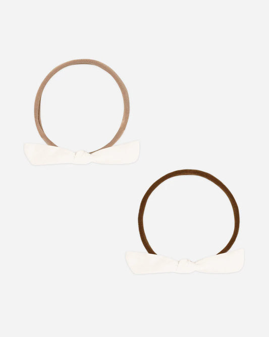 Rylee + Cru Little Knot Headband || Natural