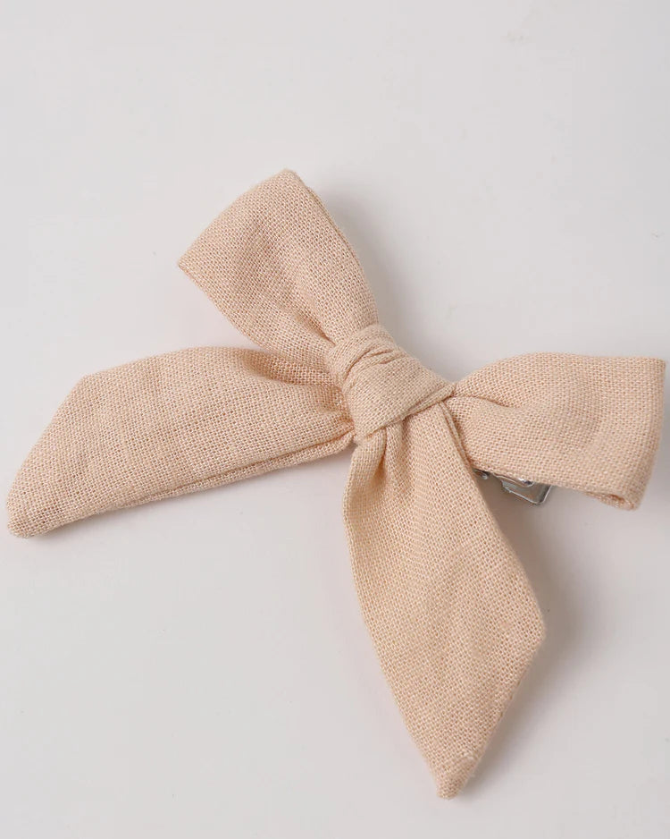 PRE-ORDER Rylee + Cru Bows, Set of 2 || Blush