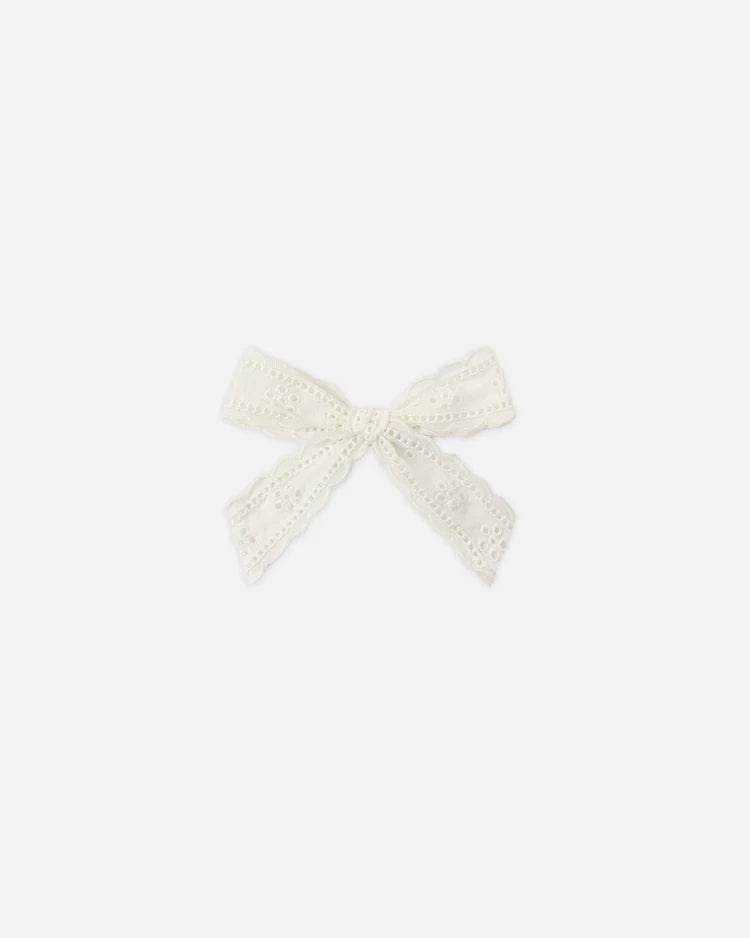 PRE-ORDER Rylee + Cru Bow || Ivory