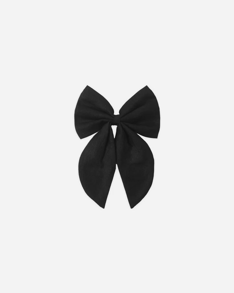 Rylee + Cru Oversized Bow || Black