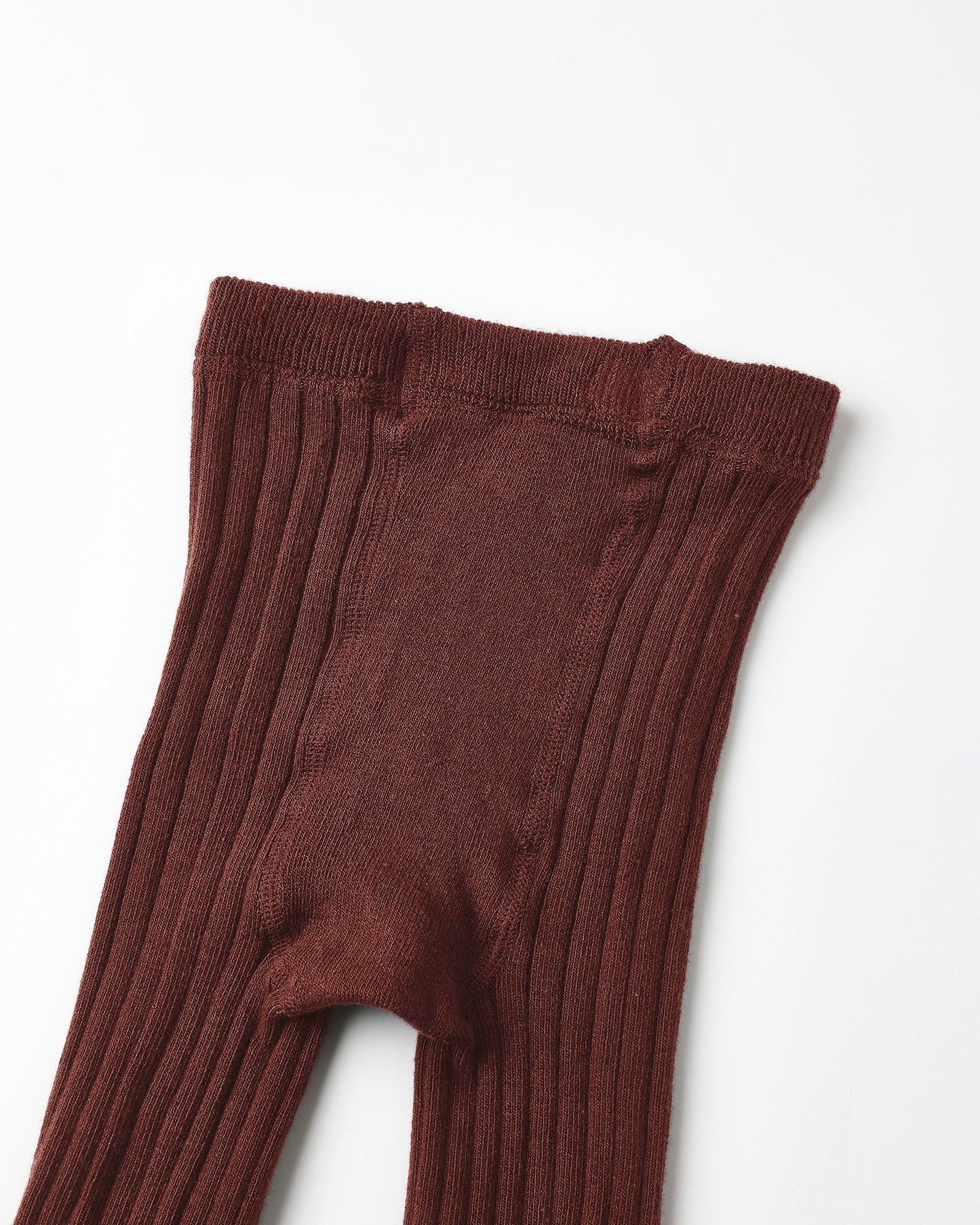 PRE-ORDER Rylee + Cru Ribbed Tights || Brown