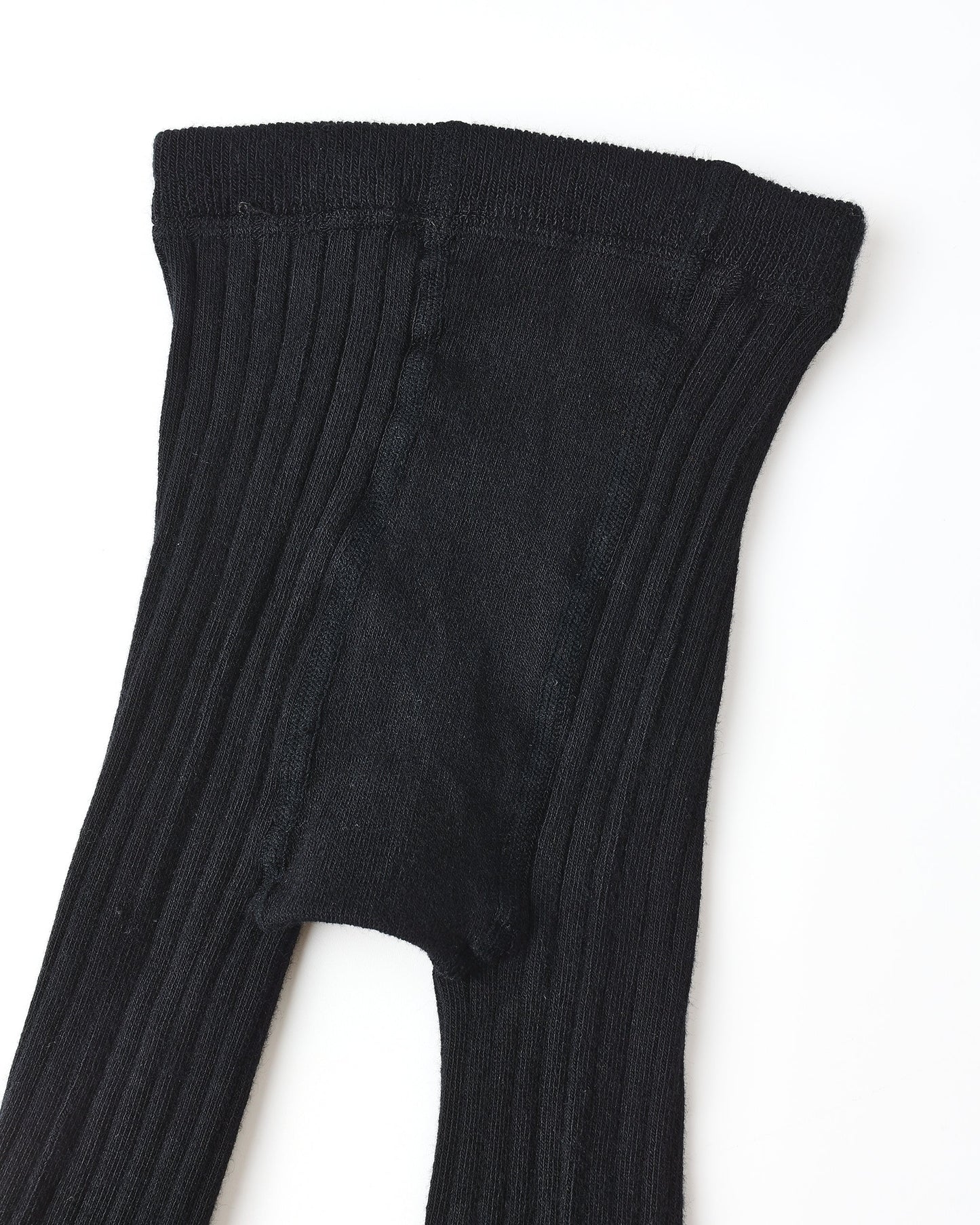 PRE-ORDER Rylee + Cru Ribbed Tights || Black