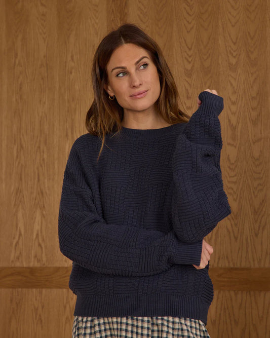 Rylee + Cru Carolina Sweater || Navy