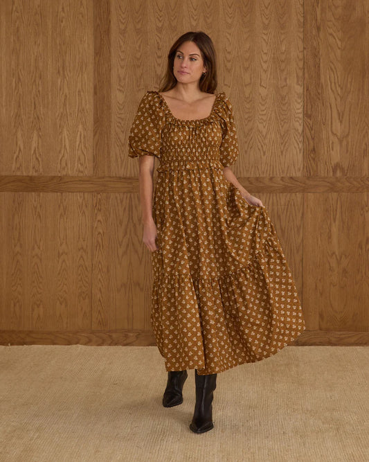 Rylee + Cru Tenley Dress || Golden Fleur