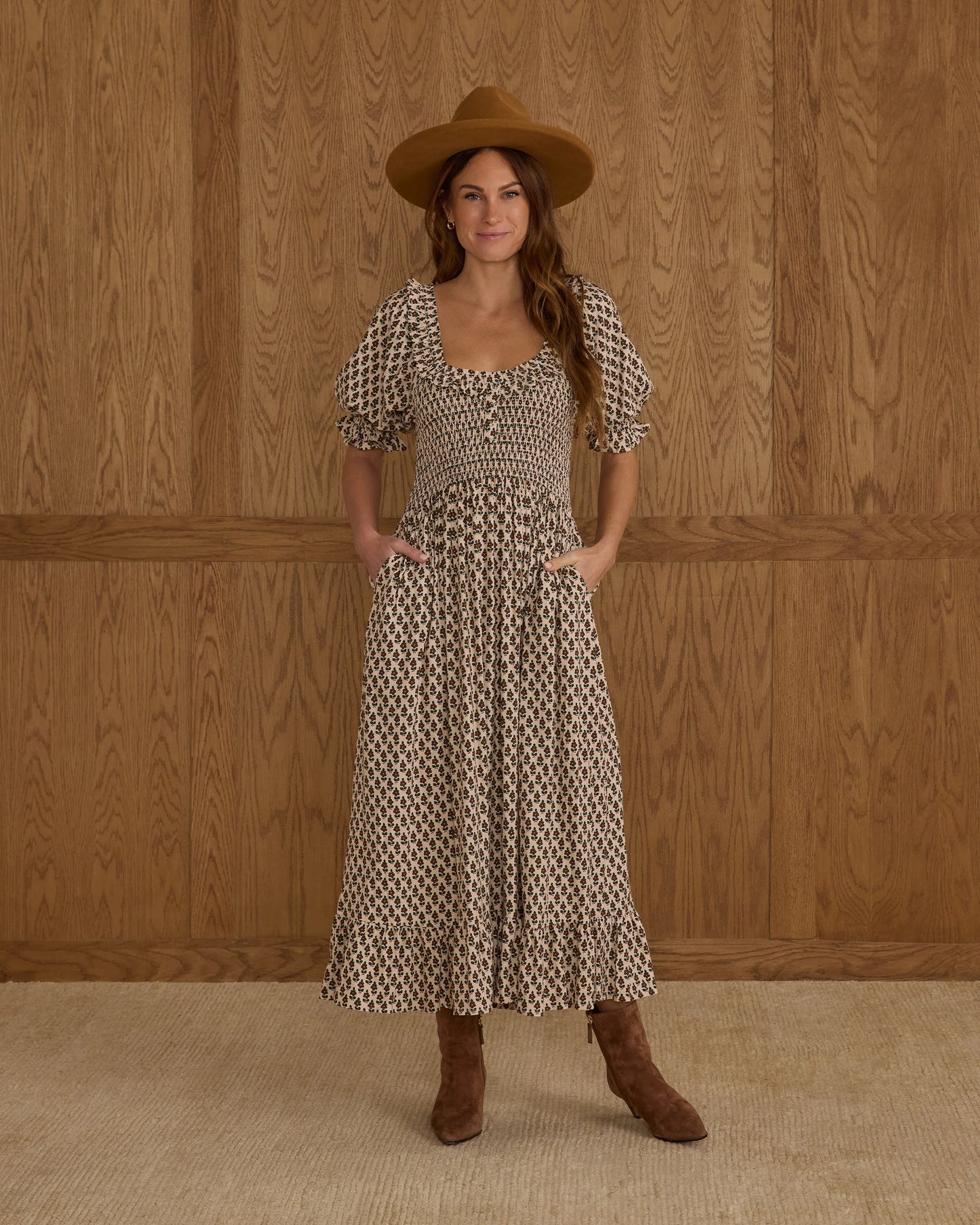 PRE-ORDER Rylee + Cru Lexi Dress || Harvest Floral