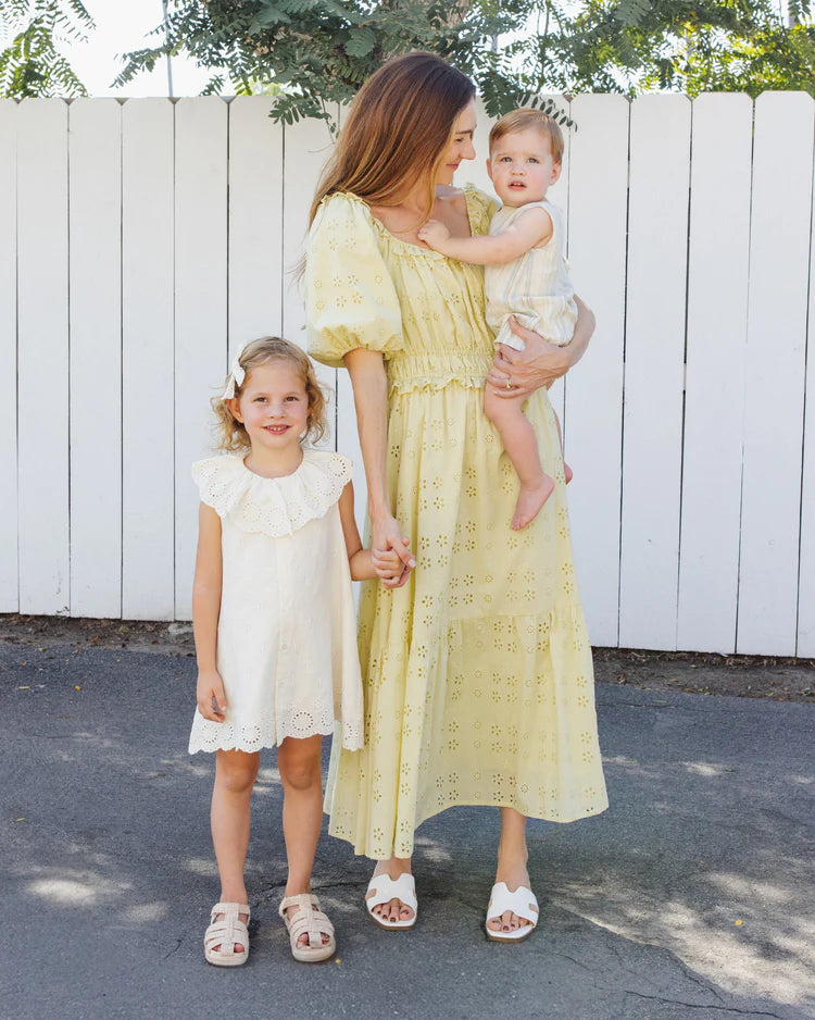 Rylee + Cru Tenley Dress || Citron
