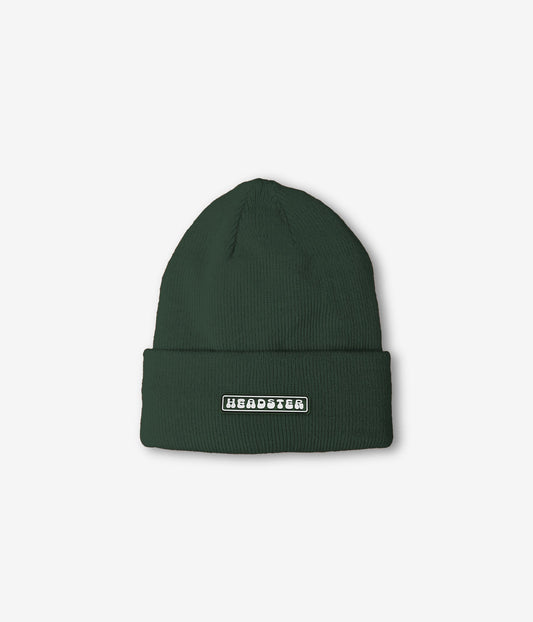 Headster Fleece Lined Beanie || Rain Forest