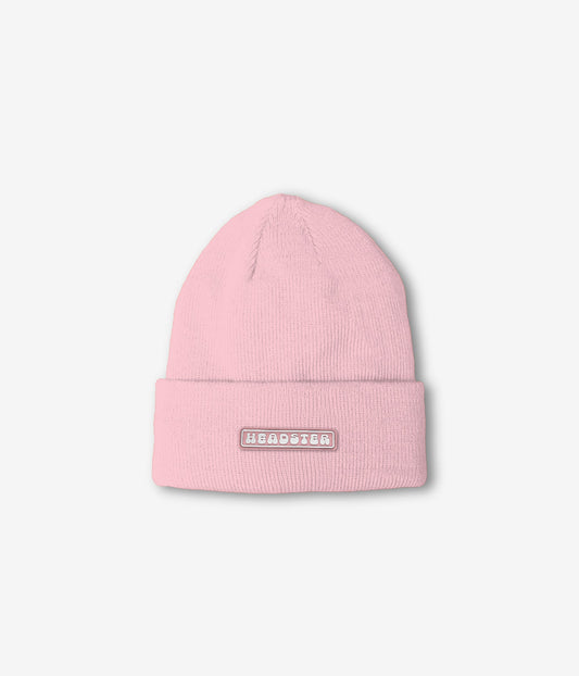 Headster Fleece Lined Beanie  || Soft Pink