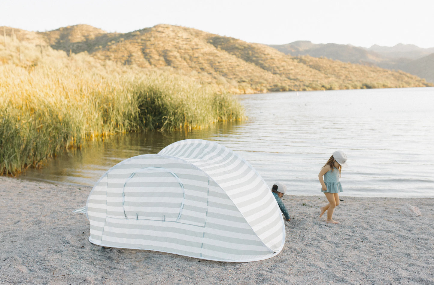 Current Tyed Oversized Beach Pop Up Tent