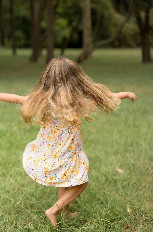 Bambi & Birdie Kids Day Dress || Fresh Bloom