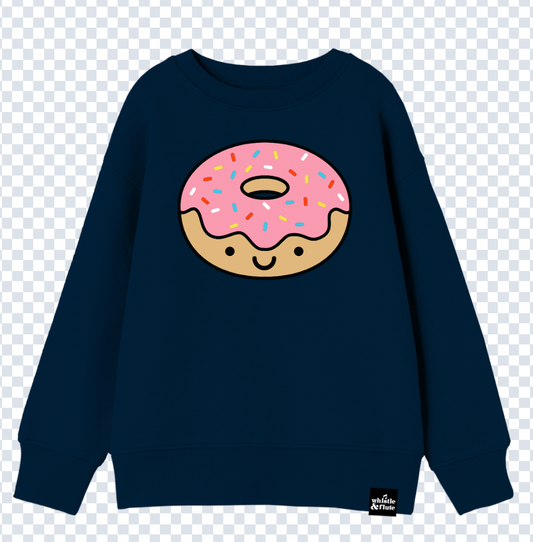 Whistle & Flute Kawaii Donut Sweatshirt