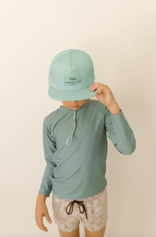 Current Tyed Classic Waterproof Snapback Hat || Mint