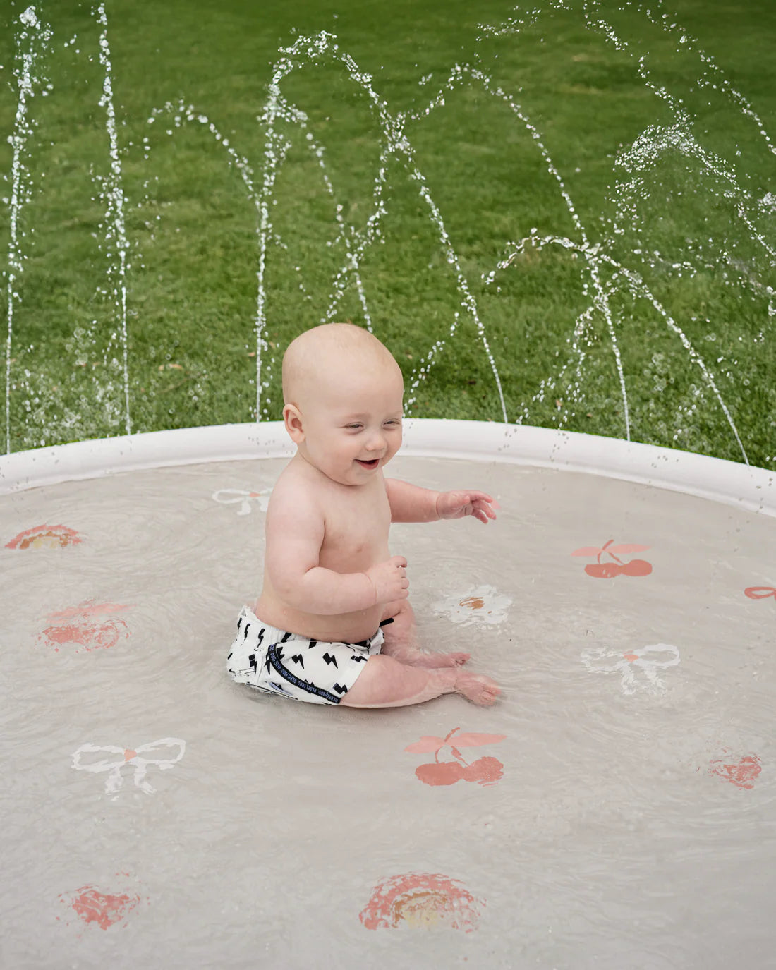 Cherry Pick Splash Pad || Bows + Bloom
