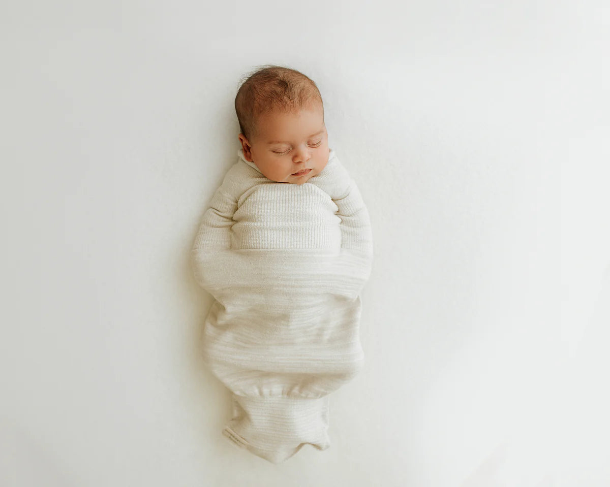 Swaddelini Bamboo Swaddle Sleep Sack || Beige