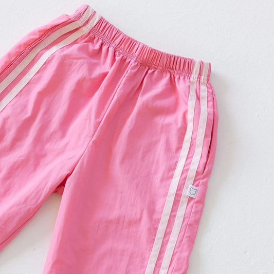 Roobear Everyday Straight Leg Track Pants || Pink