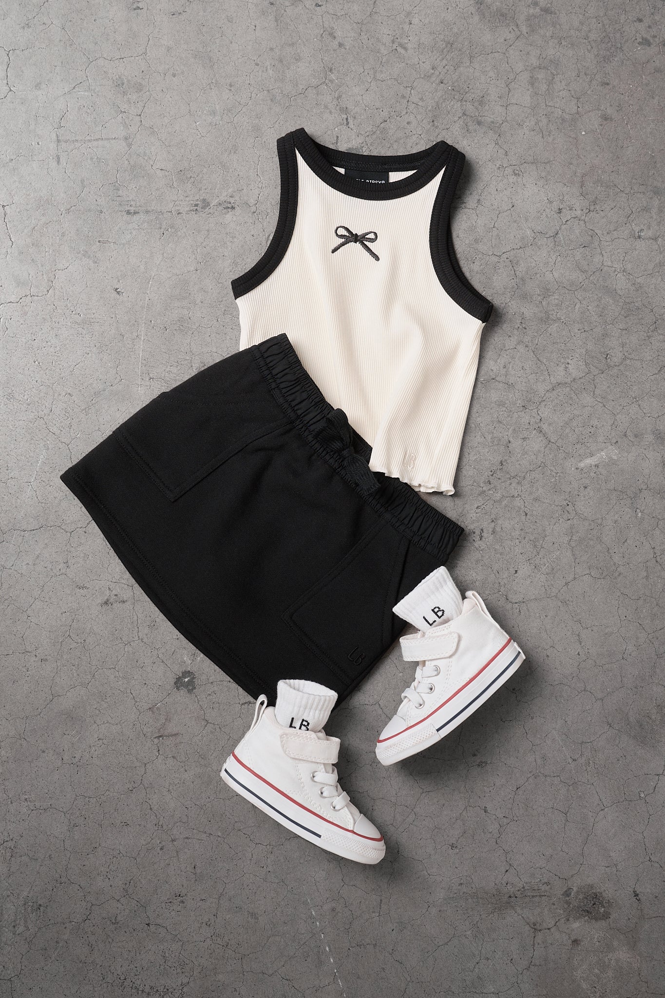 Little Bipsy Skort || Black