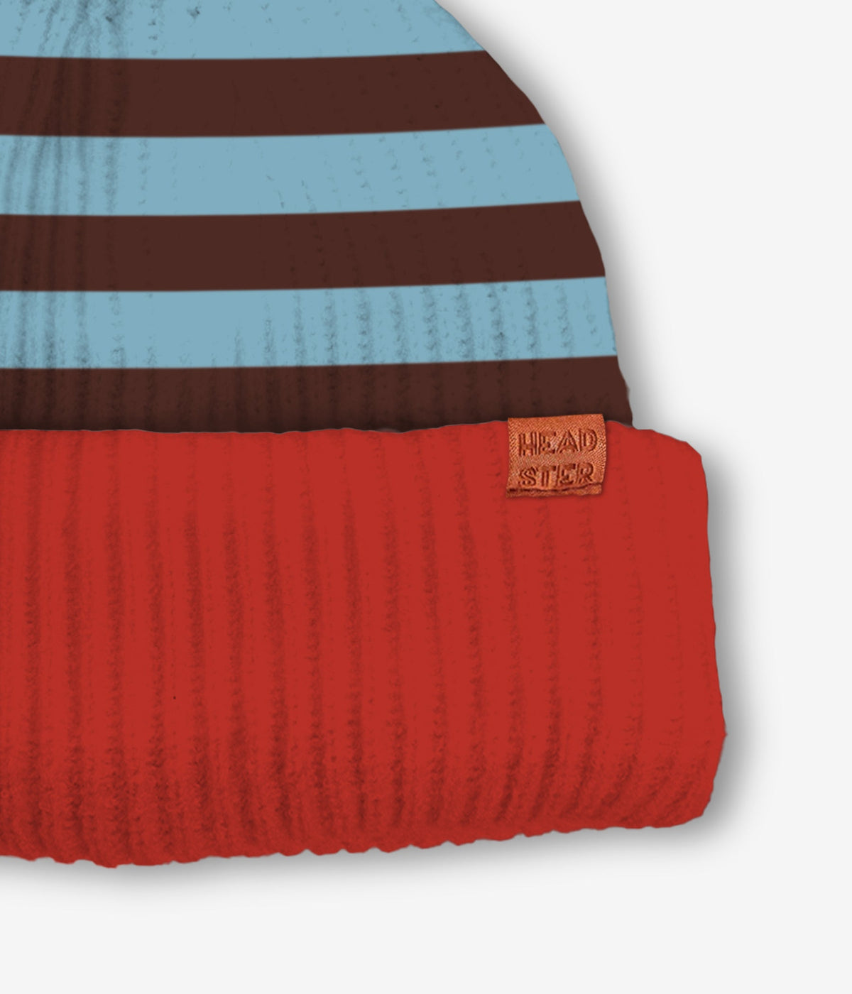 Headster Stripes Beanie || Tokyo Red