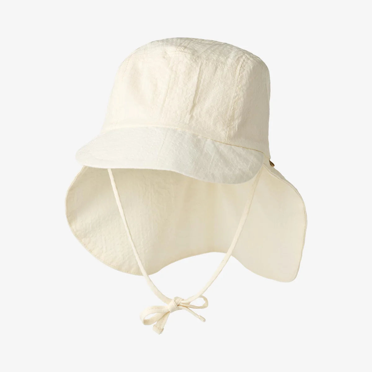 Wheat Kids Sun Hat Tonga || Ivory